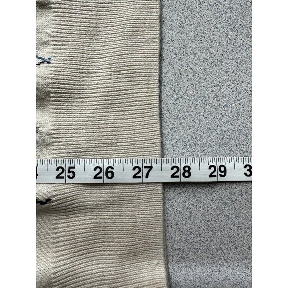 Dockers Sweater Men Tan Brown Long Sleeve Argyle Pattern Large? - Picture 7 of 8